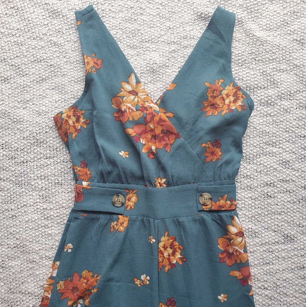 Floral Jumpsuit